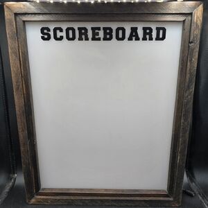 Illuminated Dry Erase Scoreboard